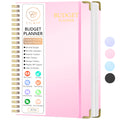 CTCMSP Hardcover Budget Planner-Monthly Budget Book with Expense Tracker Spiral Notebook,Undated 12 Month Bill Organizer & Finance Planner to Manage Your Money