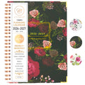 Planner 2026-2027 Calendar Notebook(Jul.2026-Jun.2027,6.3"x8.5") Weekly Monthly Planner for Women Men 2026-2027 Planner Supplies-Flower